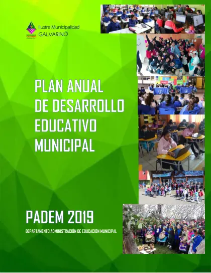 Portada del PADEM 2019