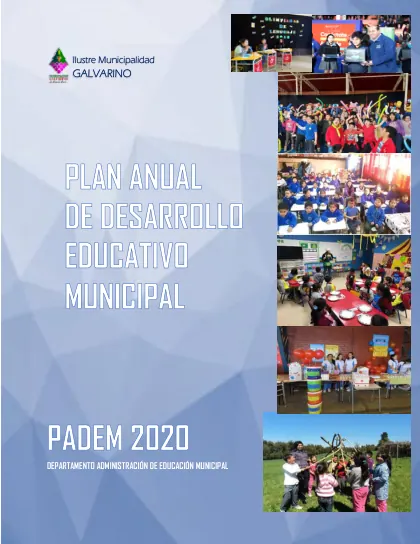 Portada del PADEM 2020
