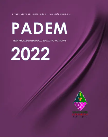 Portada del PADEM 2022