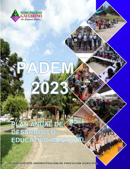 Portada del PADEM 2023